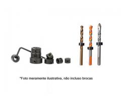 Anel Limitador para Broca - Kit com 8 Anéis + 1 Chave Allen