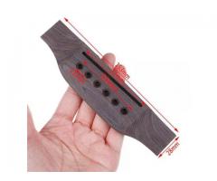 Kit Reparo Violão Aço Cavalete para Violão Rosewood Madeira Maciça