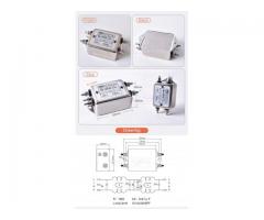 Filtro de Energia Anti Ruído e Interferência Elétrico EMI Monofásico 10a 115 v 250 v cw4l2 50/60 hz