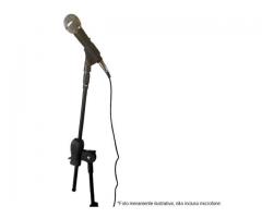 Pedestal Suporte Para Microfone - Karaokê Igreja Barzinho etc - Imagem 4/5