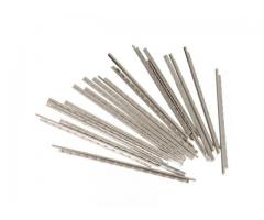 Kit de Traste Níquel Prata 60mm x 2.4mm 24 peças