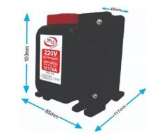 Auto Transformador  220V/110V /  110V/ 220 V Portátil - Valor na Descrição