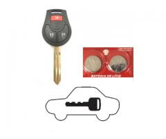 Bateria Pilha Chave Controle de Carro Versa etc Litio Cr1620