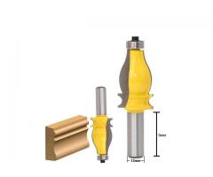 Fresa para Molduras Corrimão Corte Aprox. de 40mm - Haste 12mm