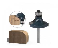 Fresa Modeladora para Arredondar Cantos com Rolamento Haste 6mm