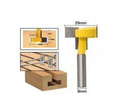Fresa Para Fazer Painel Tipo Canaletado Madeira Mdf - Haste 8mm