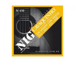 Encordoamento P/ Cavaquinho + 1 Corda Extra +1 Palheta de Brinde Nig N450
