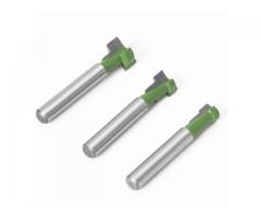 Fresa Trava Topo Rasgo Tipo T para Encaixe de Parafuso etc - Kit com 3 Peças