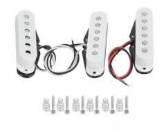 Captador Trio Braço Meio Ponte para Guitarra Single Coil Stratocaster Etc