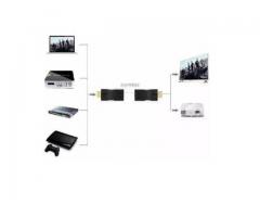 Adaptador Hdmi para Rede DVR Tela Extensor Hdmi x Rede até 30 Metros Via Cabo de Rede Rj45