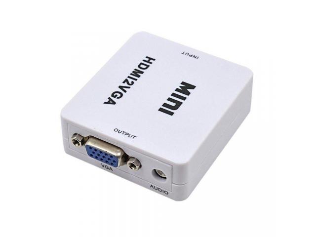 Mini Adaptador Conversor HDMI para VGA - 2/3