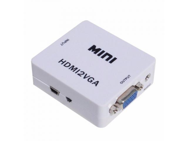 Mini Adaptador Conversor HDMI para VGA - 3/3