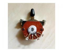 Chave 3 Posições p/ Guitarra  Telecaster  Oak Grigsby Padrão Fender