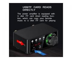 Mini  Amplificador Bluetooth Usb Cartão Mp3 Celular HiFi - Imagem 2/6