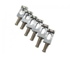 Carrinho Saddle Ponte de Guitarra Strato Telecaster Jogo com 6 pças