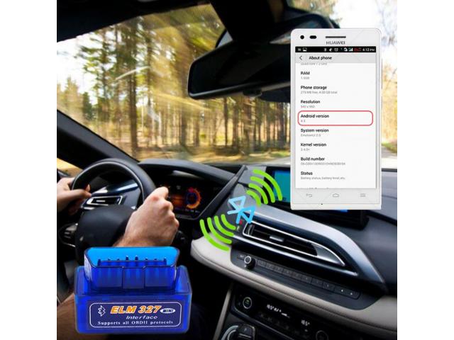 Diagnóstico de Erro Automotivo Obd2 Elm327 Scanner Automotivo Bluetooth - 4/6