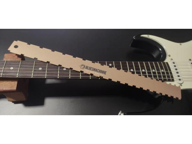 Régua Entalhada  Bluesmachinne pro Luthier Fender 25.5 / Gibson 24.75 - 3/6