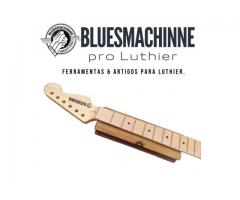 Apoio de Braço Guitarra para Entrastar Bluesmachinne Madeira e Cortiça Natural